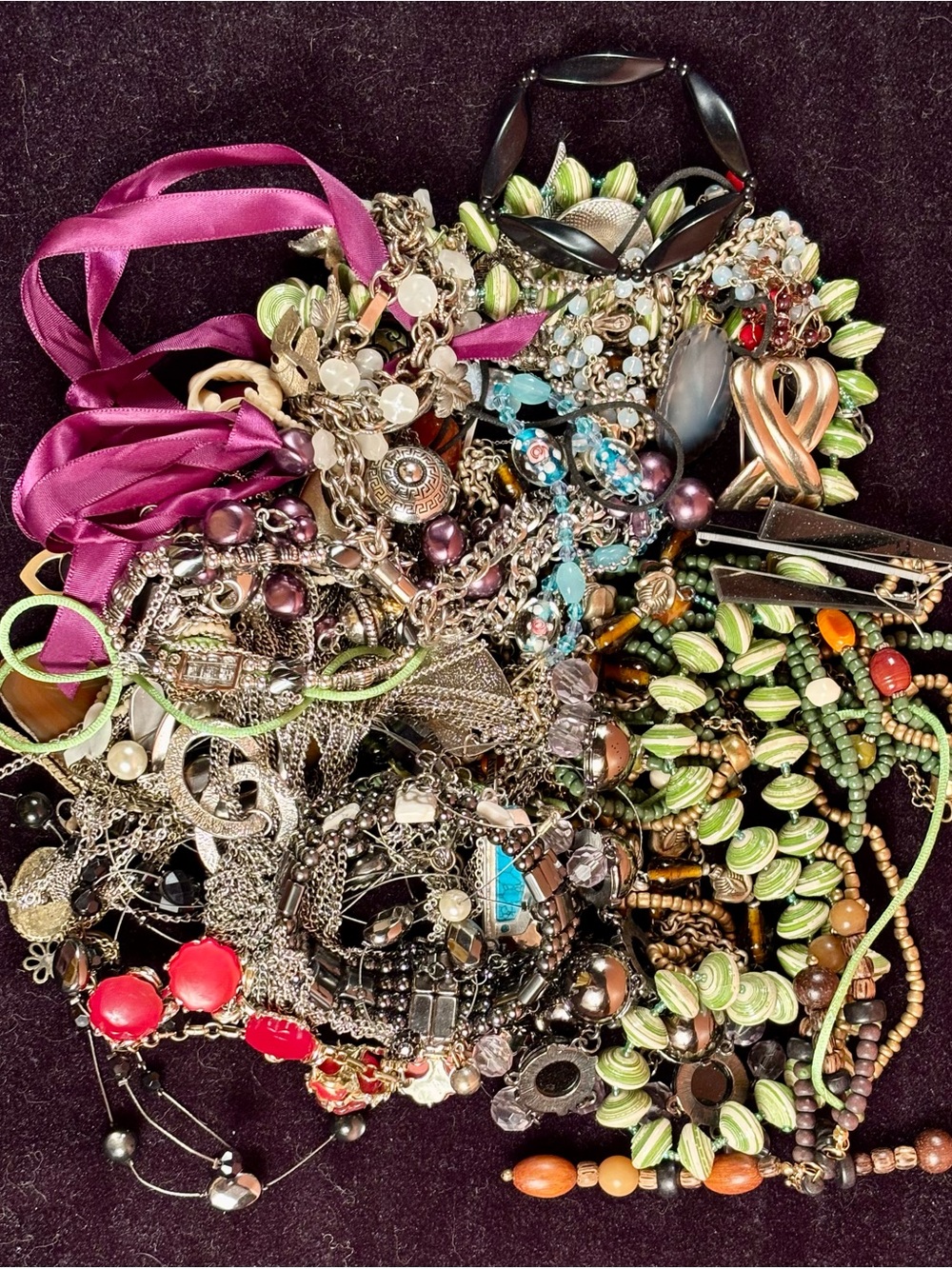2 LB Wearable Jewelry Lot – Mixed Styles